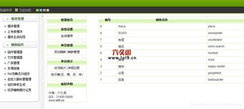 織夢網站蜘蛛爬行痕跡記錄插件 支持各類搜索引擎 支持靜態動態偽靜態